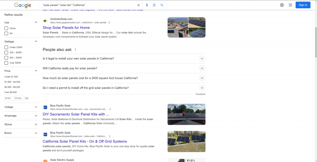 Google搜索关键词