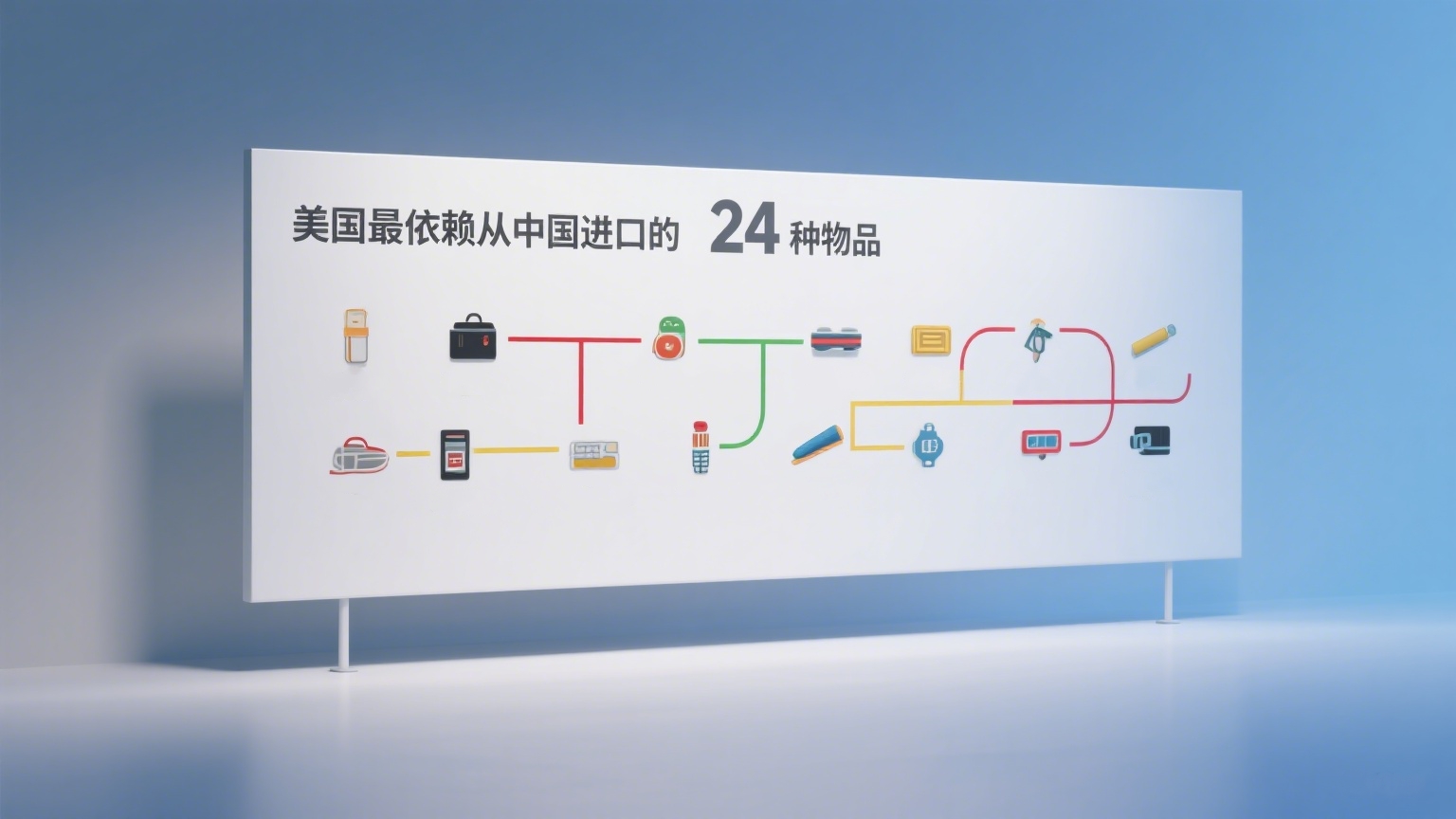 美国最依赖从中国进口的24种物品