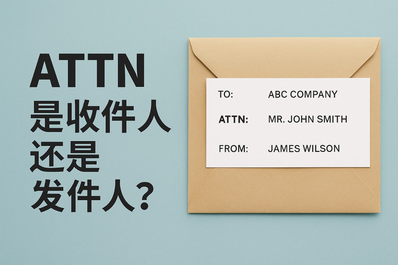 ATTN 是收件人还是发件人？一文讲清邮件抬头写法与正确用法