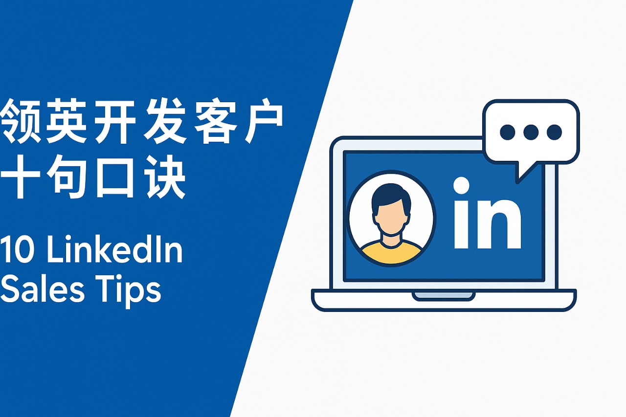 领英开发客户十句口诀：让客户主动加你、回你、信任你
