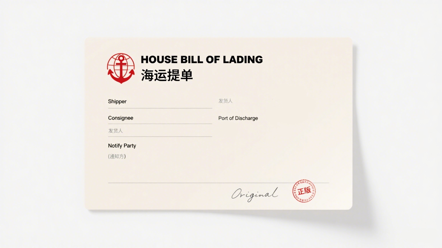 货代中HBL是什么意思？HBL与MBL的区别