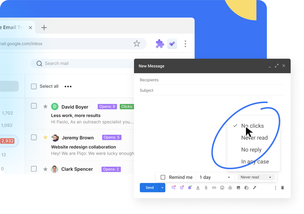 绝对不会忘记跟进客户