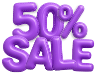 50% Sale