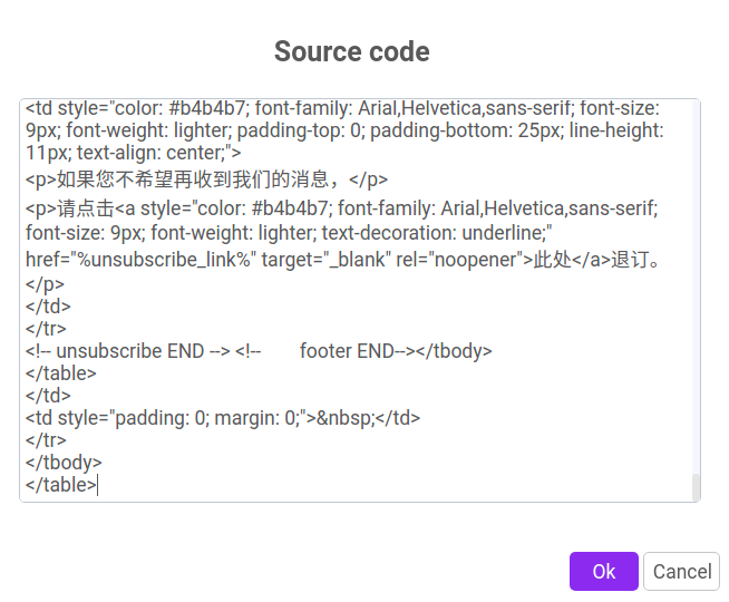 Insert source code