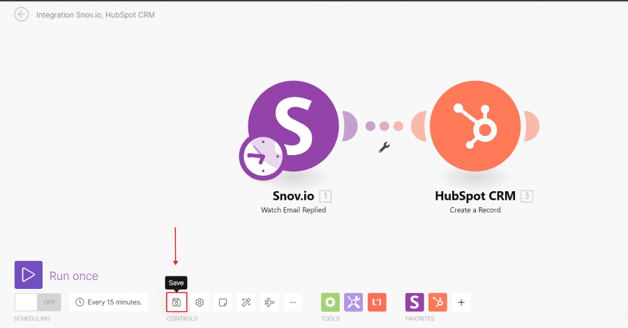 Snovio使用详细教程 - 如何通过 Integromat(现为 Make)将 Snov.io 连接到几乎所有应用程序