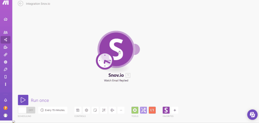 Snovio使用详细教程 - 如何通过 Integromat(现为 Make)将 Snov.io 连接到几乎所有应用程序