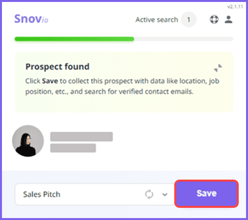 Snovio使用详细教程 - 如何在领英个人档案中搜索潜在客户