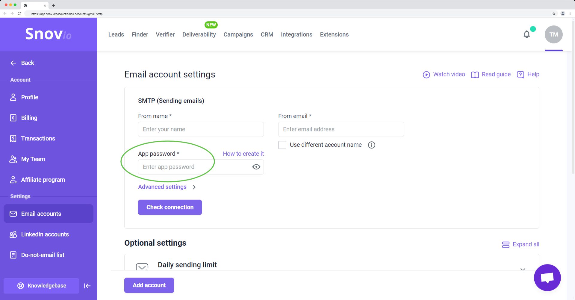 Snovio使用详细教程 - 如何创建 Gmail 应用密码
