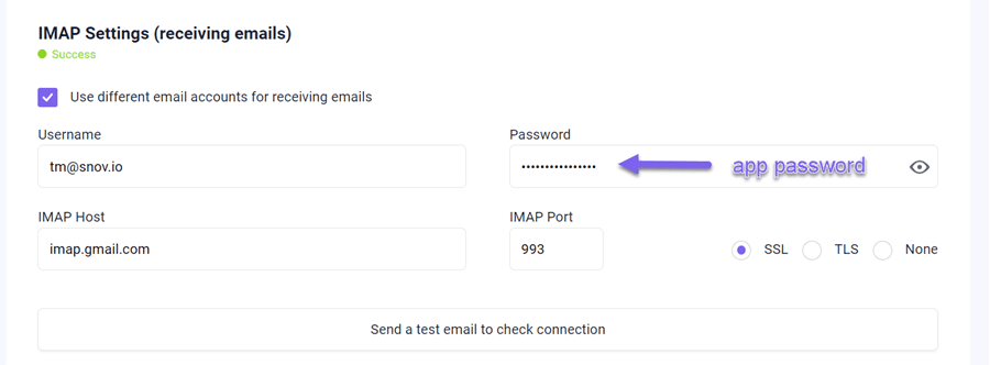 Snovio使用详细教程 - 如何将 SendPulse SMTP 连接到 Snov.io