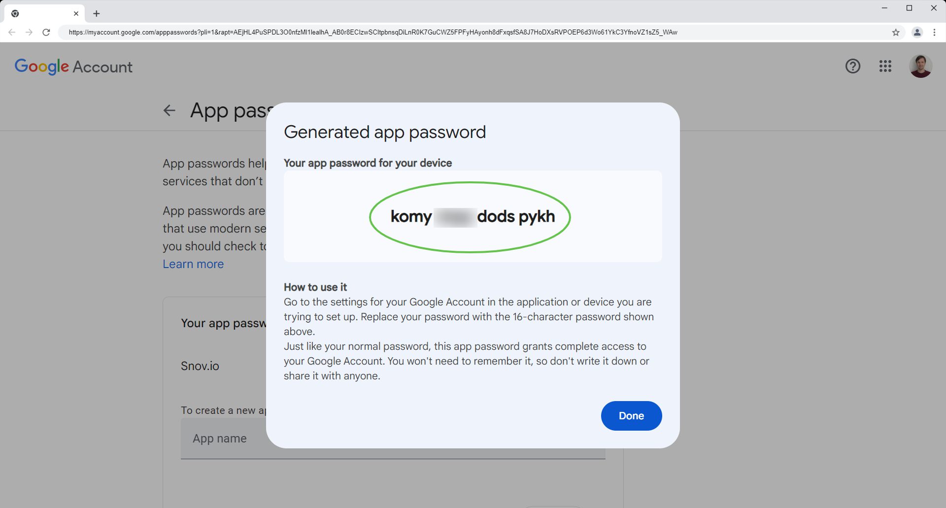 Snovio使用详细教程 - 如何创建 Gmail 应用密码