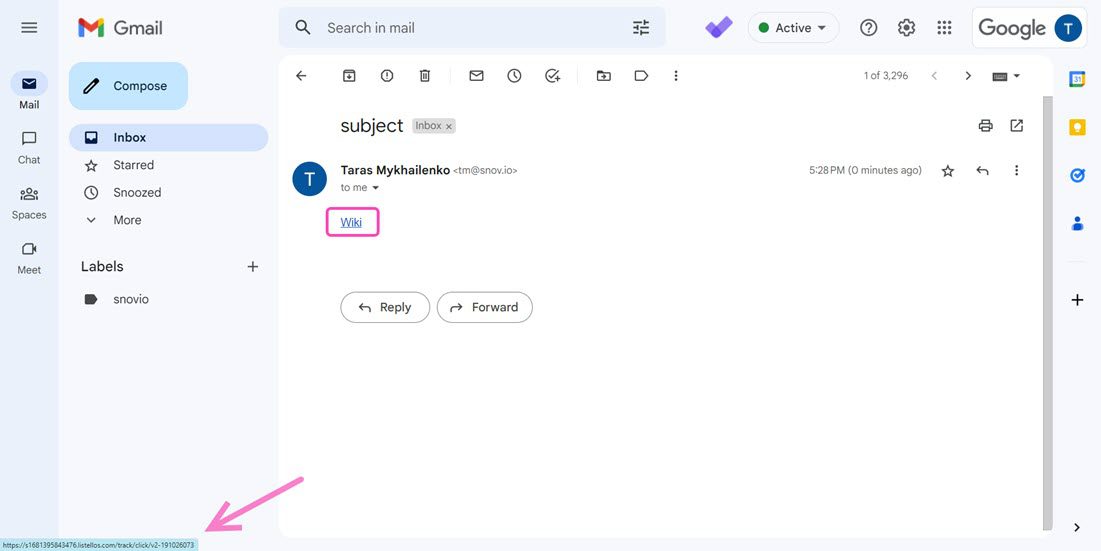 Snovio使用详细教程 - 如何跟踪电子邮件营销中的链接点击率