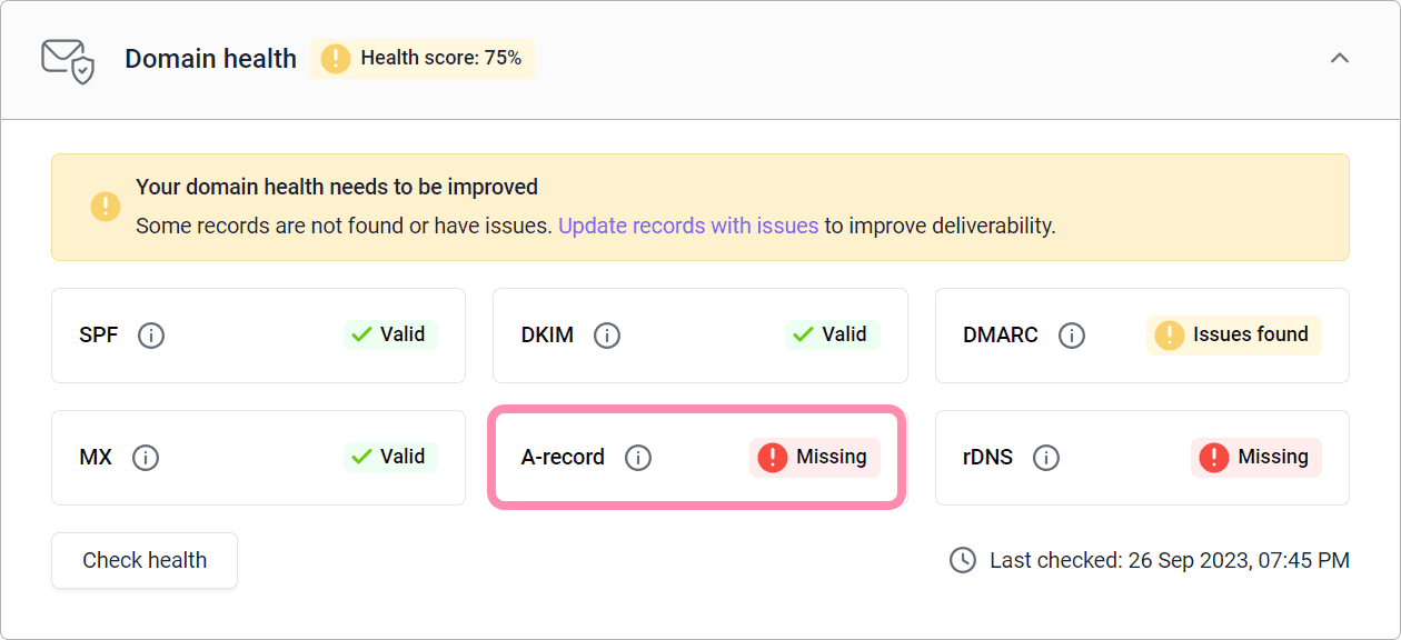 Snov.io使用详细教程 - 如何设置 A 记录和 rDNS 记录